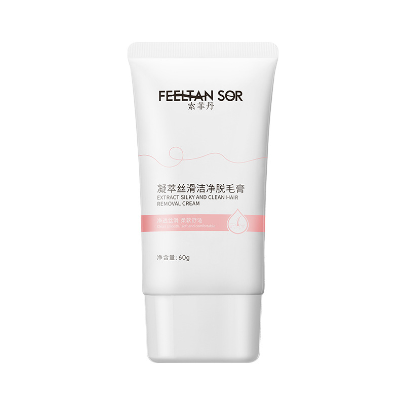 Sofi Dan Gel Smooth Clean Depilation Cream, suave, no irritante para el vello de las piernas debajo de las axilas, depilación para todo el cuerpo.