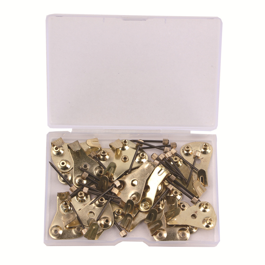 Marco DE FOTOS accesorios traje creativo gancho de uñas pesado alemán marco de fotos clavo negro clavo cabeza de cobre accesorios de uñas gancho de supermercado