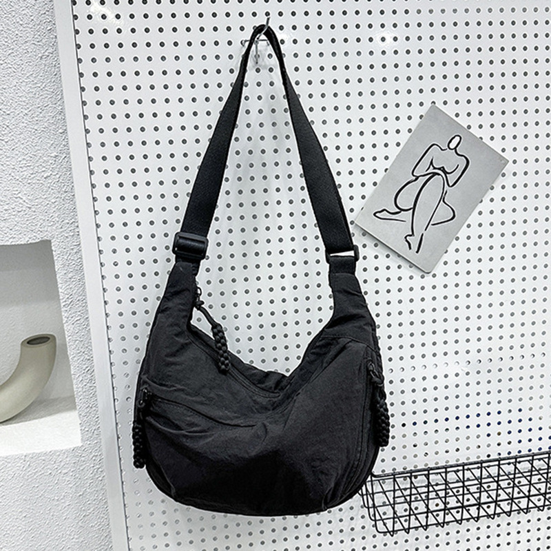 New Fashion Nylon Cloth Mobile Phone Bag Cross-Body Bag Women's Versatile Dumpling Bag Niche Trendy Casual Shoulder Bag