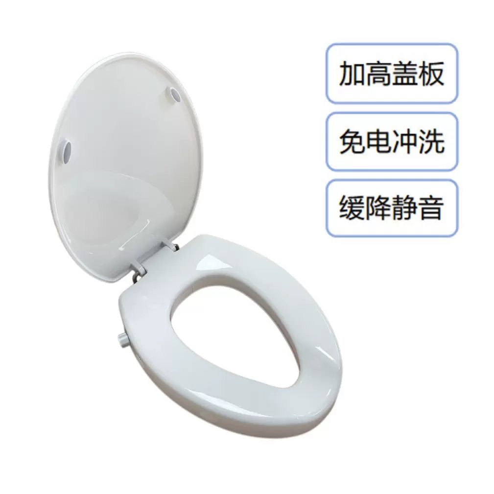 跨境新款厂家直销可定制加高冲洗马桶盖板妇洗臀洗智能马桶盖板