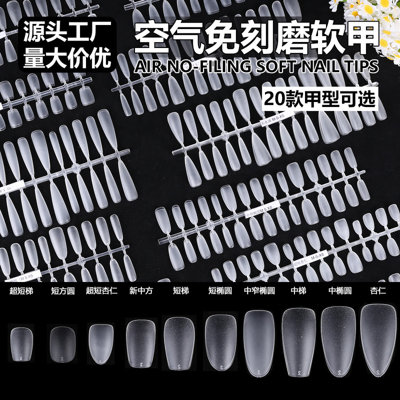 Full-Size Nail Tips, Long Pointed Nails, Nail Salon Street Style Nail Stickers, Special Handmade Long Nails for Wholesale