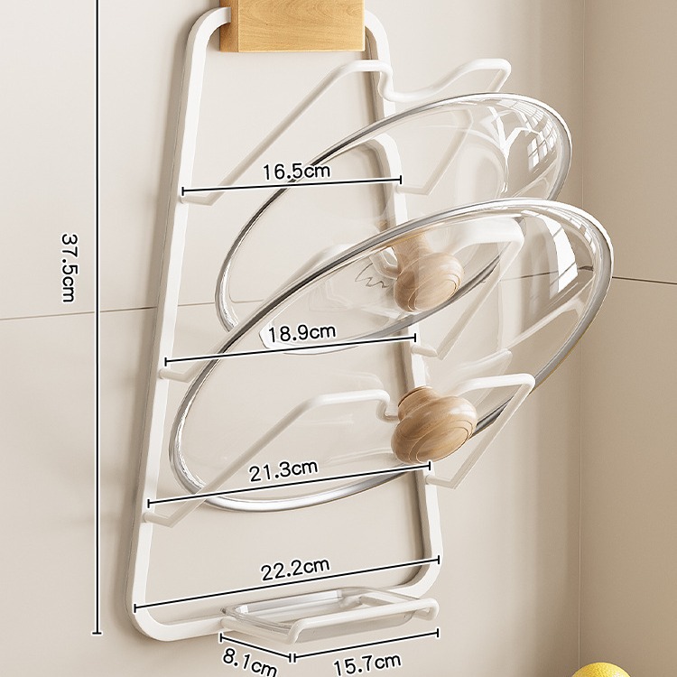 Kitchen shelf without drilling, home seasoning utensil storage, multi-purpose knife holder rack, original Lu Xuan