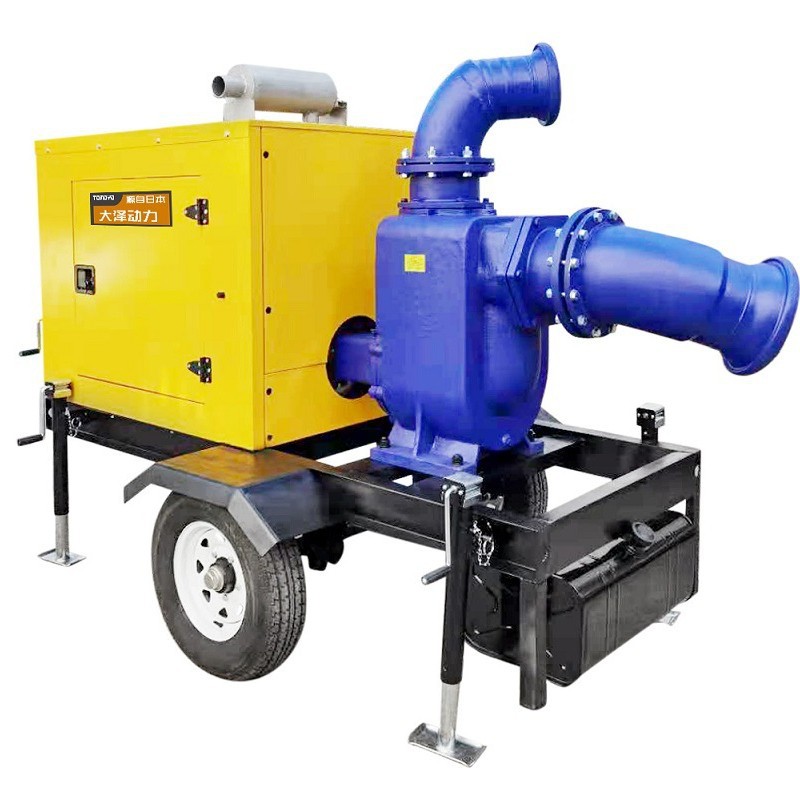 1800立方柴油泵车 大泽动力TO1800PMS排水抽水机防汛抗洪用户设计