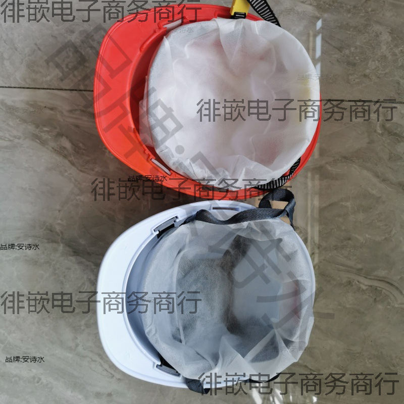 帽内衬吸汗垫内里一次性帽内衬帽衬配件旋钮透气内胆卫生加厚