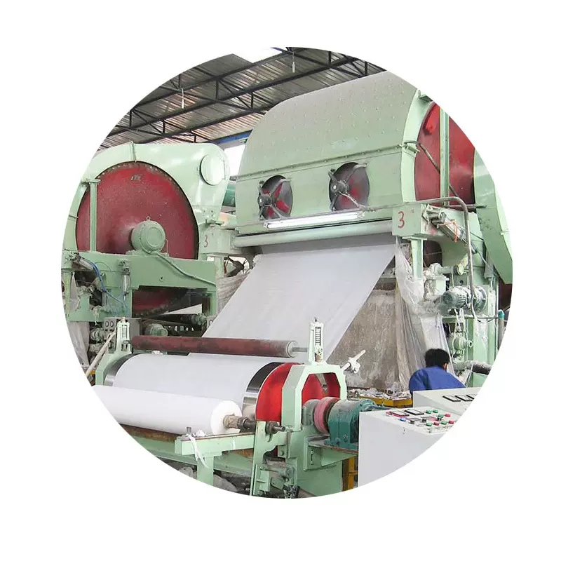 卫生纸造纸机 高速卫生纸机 车速1500m/min 全套造纸设备