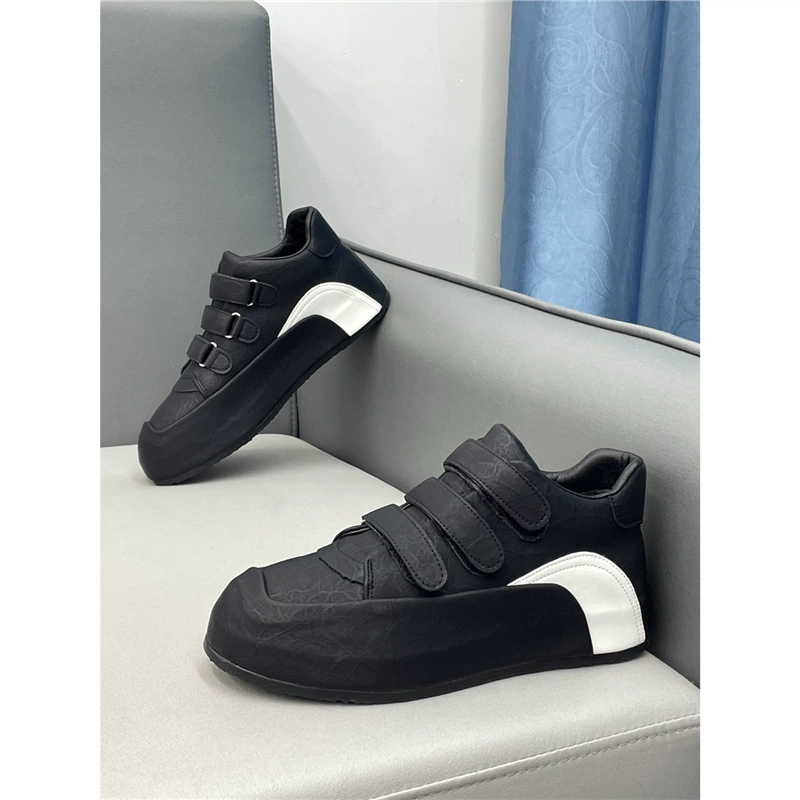 Мужские кроссовки на липучках, новинка осени 2024, с мягкой подошвой, дышащие, спортивные, повседневные, модные, qs