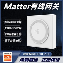 涂鸦智选Matter有线网关跨平台兼容Zigbee/Thread苹果谷歌亚马逊