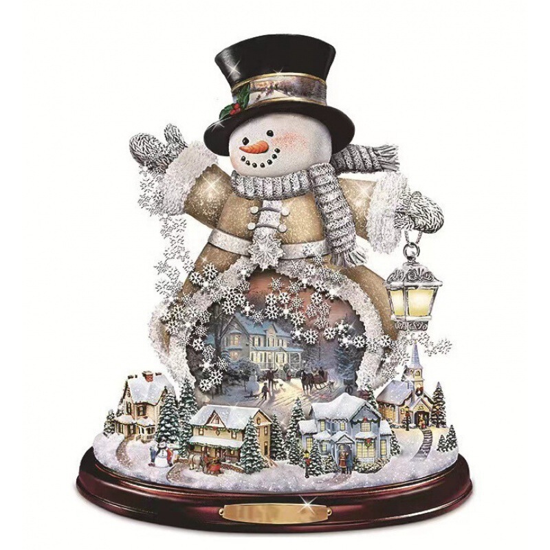 クリスマス装飾雪だるまクリスマスツリー装飾装飾アイデアアクリル平面農舎装飾プレゼント|undefined