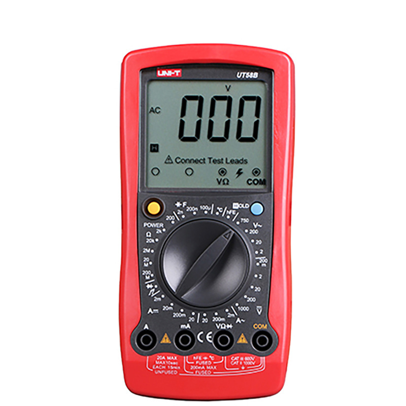 UT58B数字万用表优利德高精度万用表电工仪表