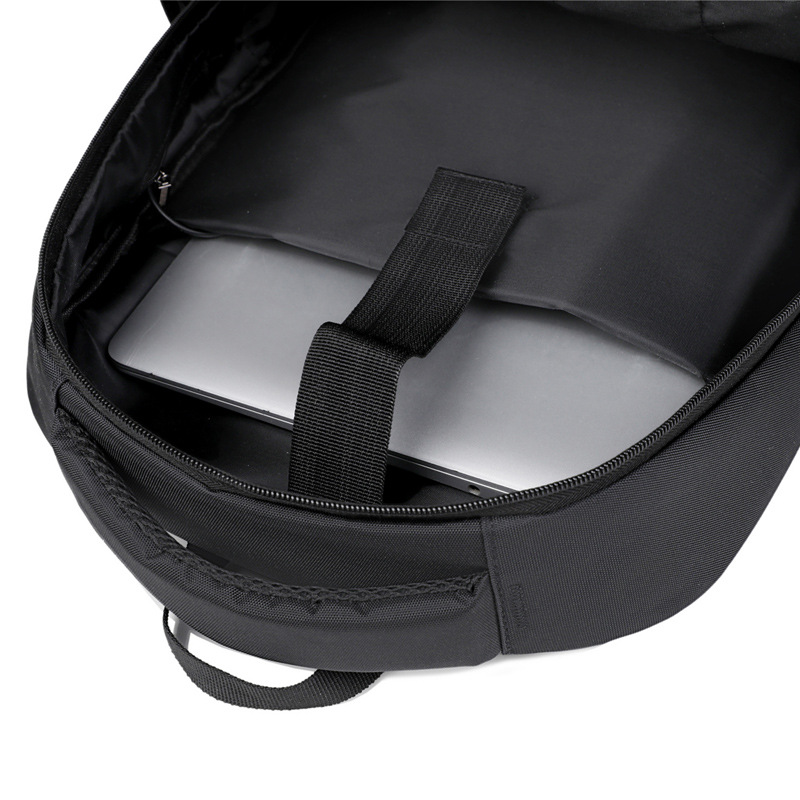 2024 nueva mochila de tela Oxford de gran capacidad para hombres con carga USB, mochila para computadora de ocio de negocios, bolso para estudiantes