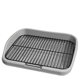 Small Dog Toilet Medium and Large Special Pet Potty Urine Basin Upgraded Mesh Rack Removable and Washable Dog Sand Basin Stainless Steel