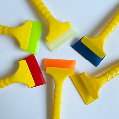 【Factory Direct Sale】Qili Beefy Long Handle Glass Scraper Car Windshield Snow Shovel Car Snow Scraper