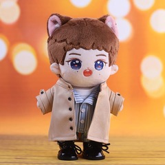 20cm baby clothes celebrity same style hospital gown cotton doll figurine hospital gown set same style clothes 15cm baby clothes