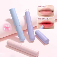 硅胶唇刷迷你晕染刷遮瑕刷便携带盖唇膏口红刷唇笔化妆刷点彩笔刷