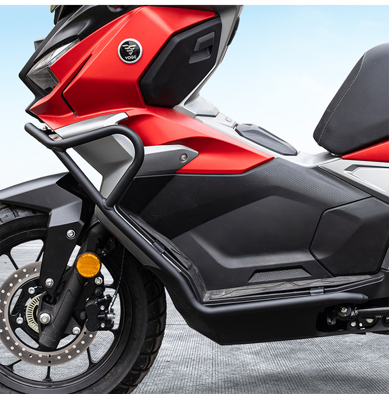 Suitable for Wuji Sr150S Front and Rear Bumpers, Fully Surrounded Bumpers, Anti-Fall and Anti-Collision Scooter Protective Frame Modification Parts