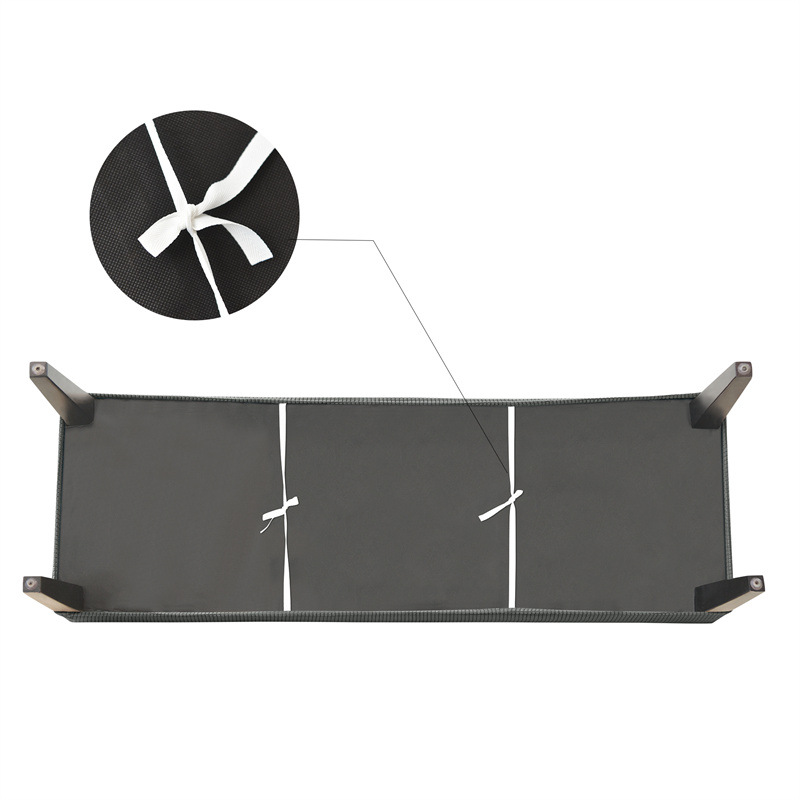 Nordic Corduroy Elastic Bench Cover Footstool Dust Cover Headboard Bench Cushion Cover Waterproof Oil-resistant INS Style
