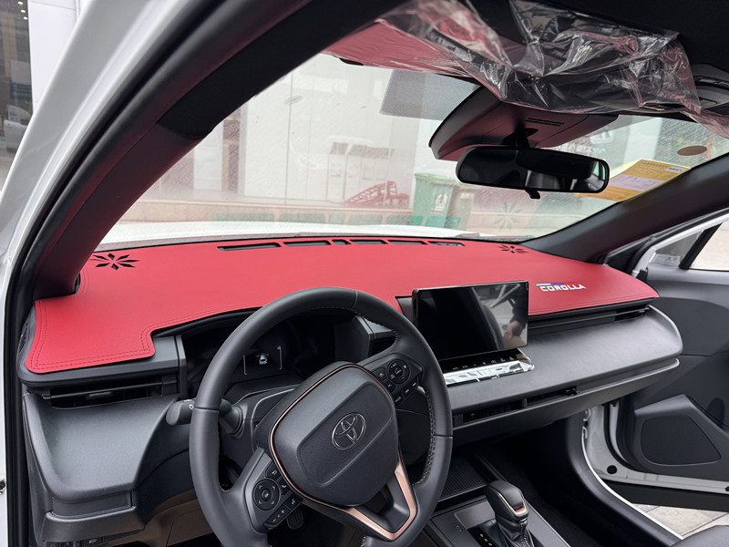26 New Models of Toyota Frontlander Center Console Modification and Decoration Sunshade Suede Leather Light-Blocking Mat Wholesale