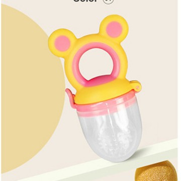 Suministros para bebés bebé silicona mordida música nutrición para bebés música de frutas y verduras bolsa de malla dispositivo de alimentación de alimentos complementarios