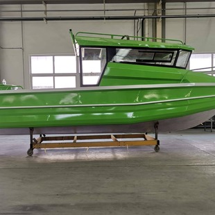 Professional aluminum alloy fishing boat Qingdao fishing boat fishing boat speedboat domestic certificate can be licensed aluminum boat