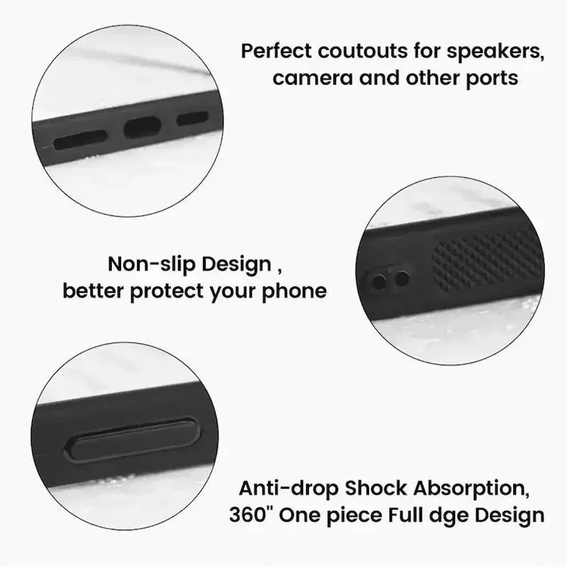 Подходит для чехла для мобильного телефона Redmi, цифровые сбои, черный TPU мягкий корпус защитная крышка Redmi k70 k60 k50 k30