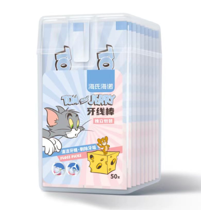 하이시하이누오 A+216 치실스틱(개별박스) 50개 개별포장 - 1박스