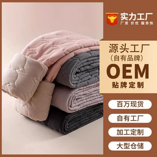 加工定制】羊毛保暖裤女加绒加厚-20度东北棉裤内穿秋冬季打底