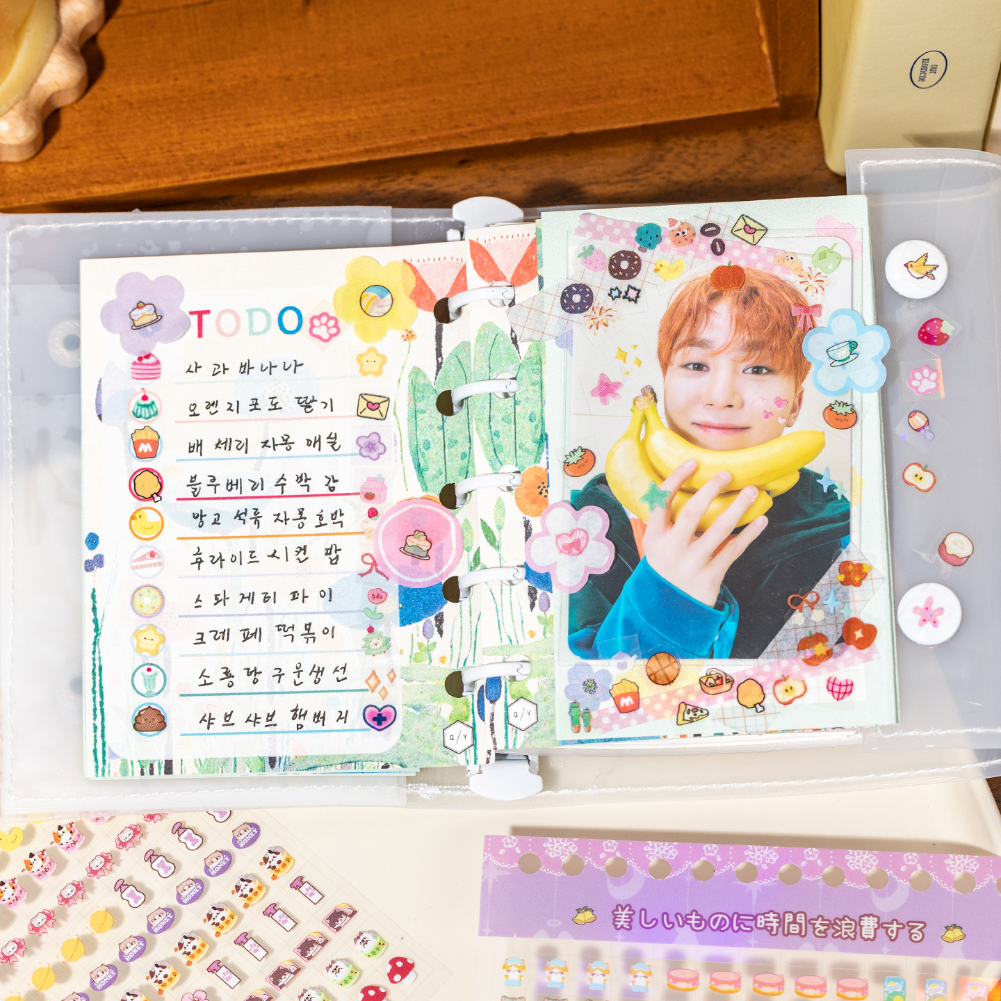 Sr. Paper Paquete de pegatinas de papel especial Cura de dibujos animados de dibujos animados de forma especial Película de corte Material de la cuenta de la mano Paquete de pegatinas decorativas