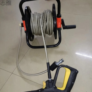 Car Washing Machine High-Pressure Hose Portable Hand-Cranked Hose Reel Hose Storage Rack Reel Reel Water Pipe Reel