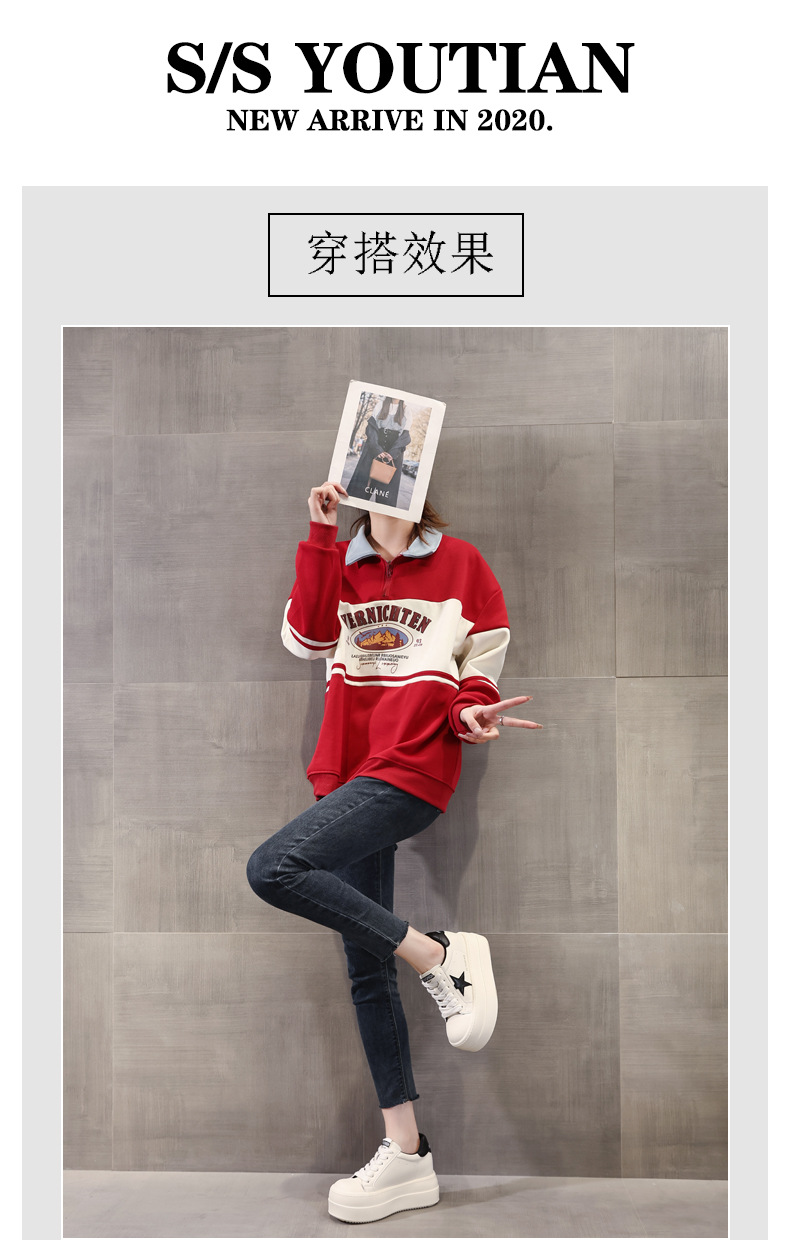 Giày sneaker nữ chunky đế dày tăng chiều cao, form thể thao mùa xuân — Màu đỏ be chi tiết 8