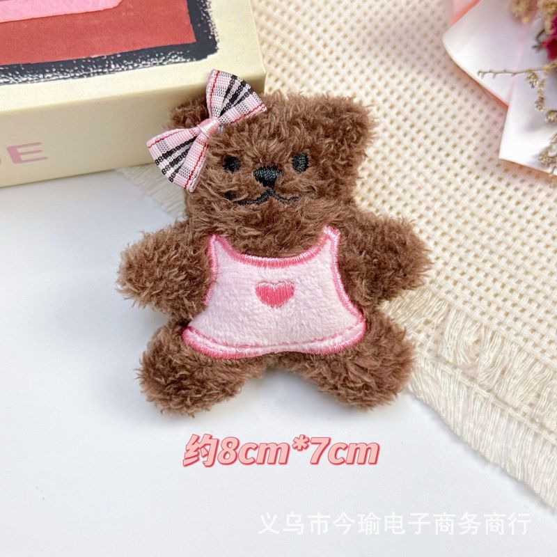 かわいいリボンクマぬいぐるみアクセサリードレスアップクマブローチヘアアクセサリー衣類靴帽子バッグアクセサリーアクセサリー卸売|undefined