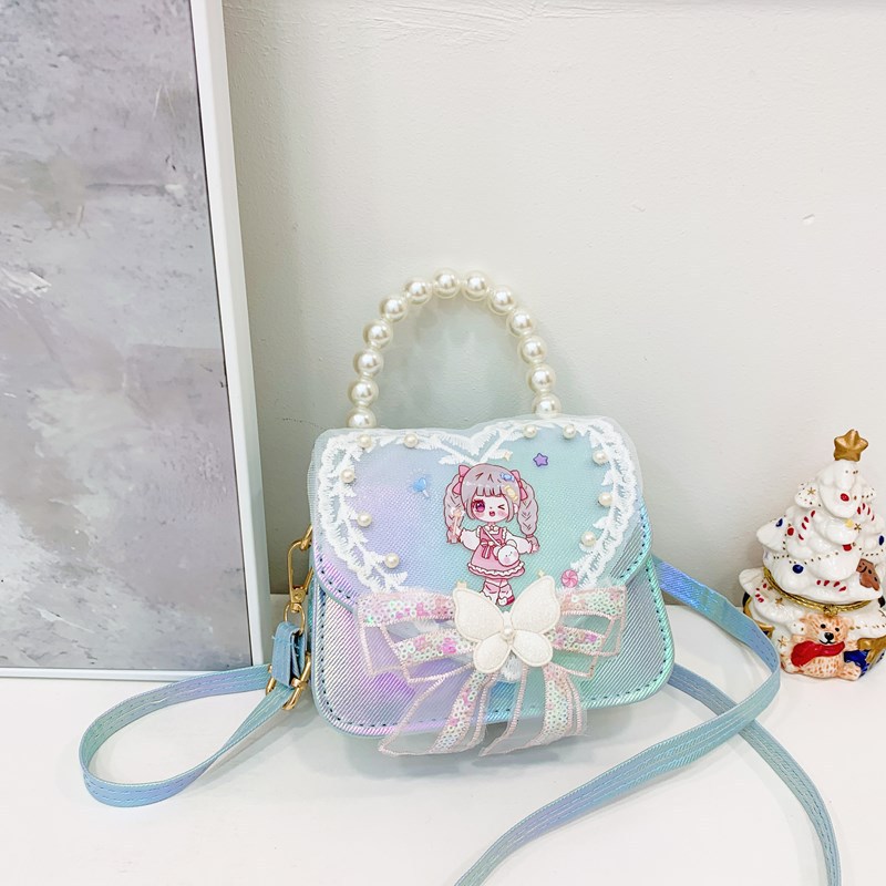 Coreano lindo bolso de niña dulce amor nicho bolso de hombro 2024 nuevo tipo de cartoon princess mochila