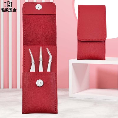 现货供应假睫毛镊子三件套 金羽夹海豚夹高精密嫁接睫毛工具|ms