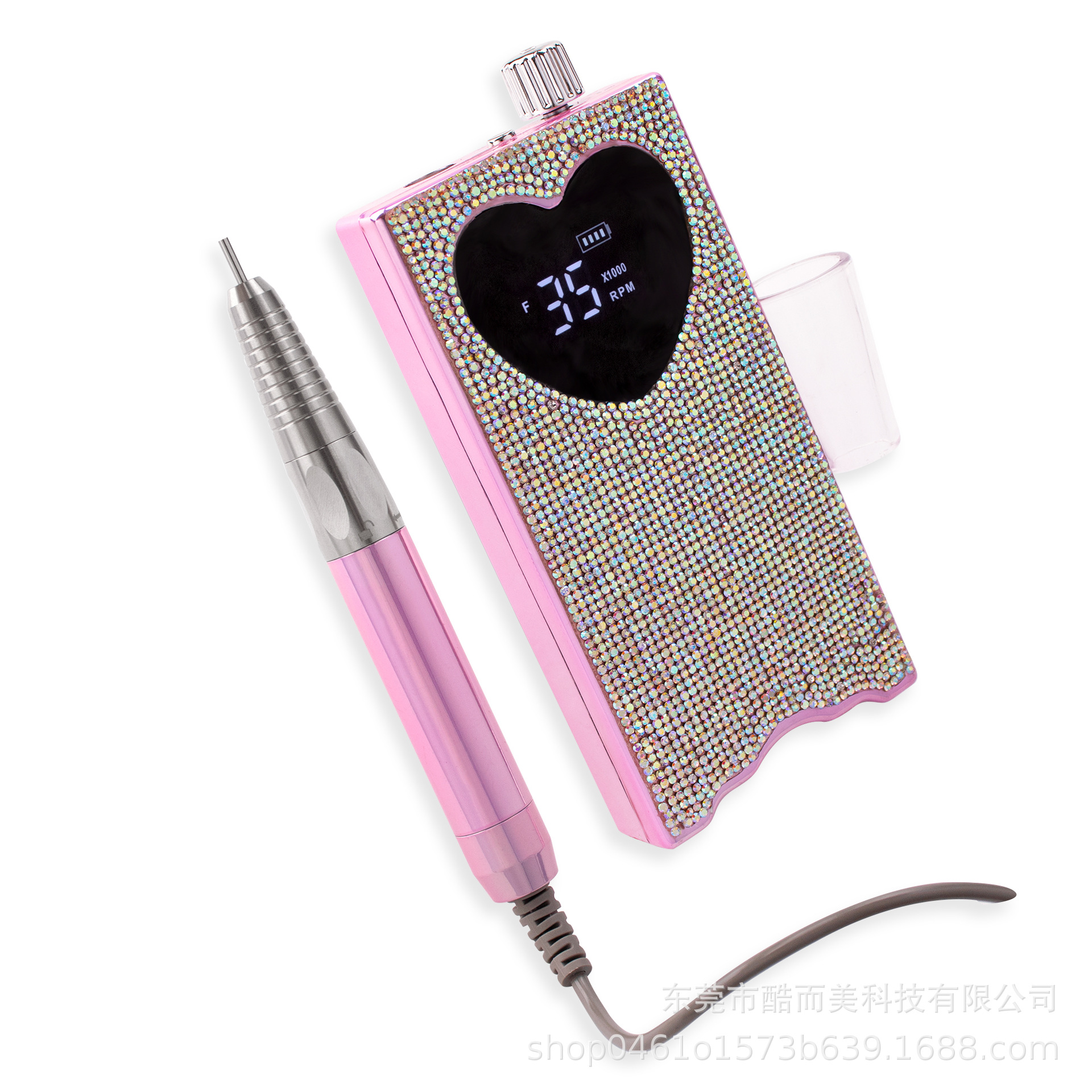 Pequeño Libro Rojo recomienda máquina de pulido de uñas sin escobillas con taladro portátil frente peeling pulido removedor de esmalte de uñas removedor de uñas