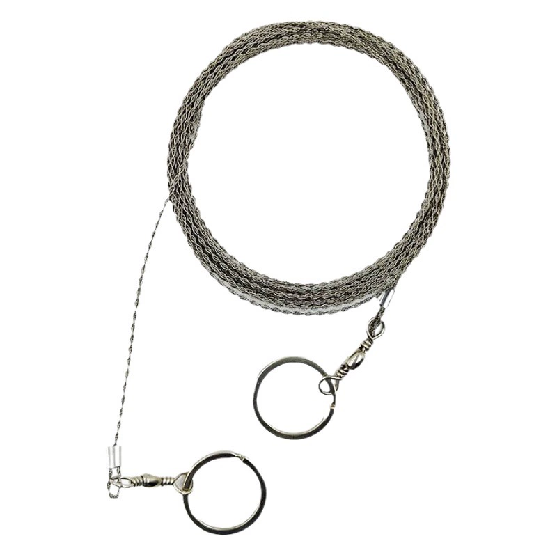 Наружная многофункциональная канатная пила вращающаяся на 360 градусов уличная цепная пила Инструмент канатная пила оборудование для выживания в поле