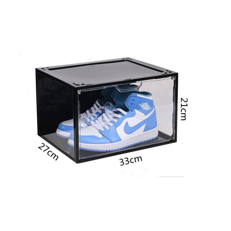 6面全硬靴ケース収納ケースAJ靴酸化防止靴ケース透明靴プラスチックアクリルキャップ靴壁