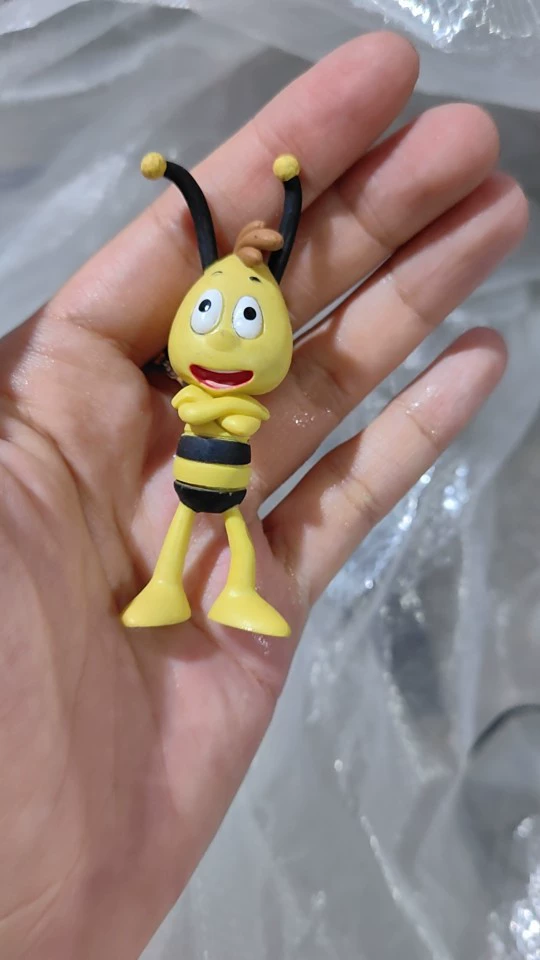 Аутентичная объемная мультяшная модель Bullyland Little Bee Maya, кукла, украшения, материалы «сделай сам»