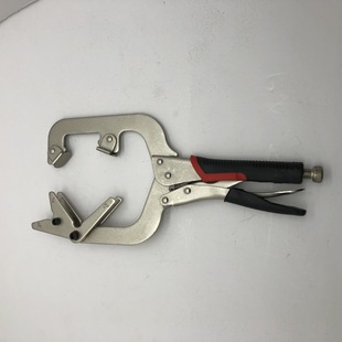 14inch Pipe Clamp Multi-Purpose Welding Pliers Powerful Pliers Pipe Welding Pliers Welder Pliers Round and Square Dual-Purpose Powerful Pliers Special Tool