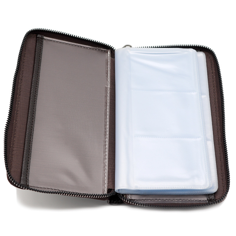 Largo titular de la tarjeta de gran capacidad de las mujeres simple elegante multi-tarjeta de identificación bolsa de conducción titular de la tarjeta de los hombres de negocios titular de la tarjeta pu