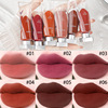 Veronni ice cubes velvet lip glaze not fell color, non -stick cup velvet matte foggy female student party cheap lipstick