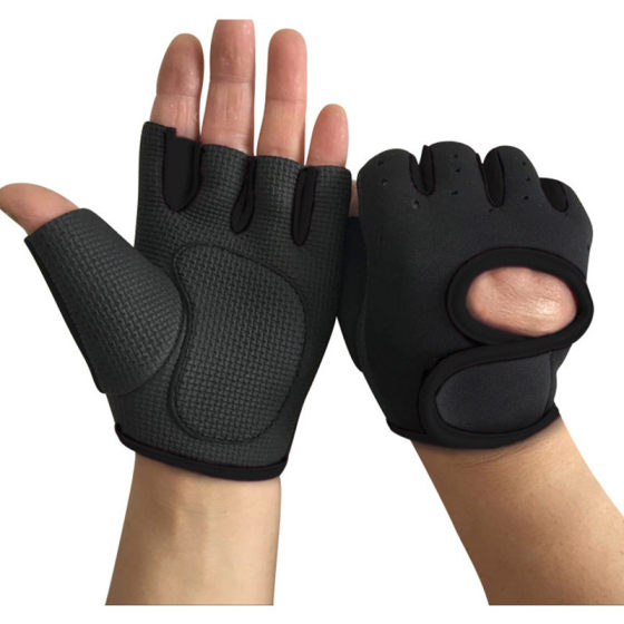 Gloves Outdoor Mountaineering Racing Riding Half-finger Gloves Sports Fitness Gloves Anti-cocoon Sports Gloves Female Strength