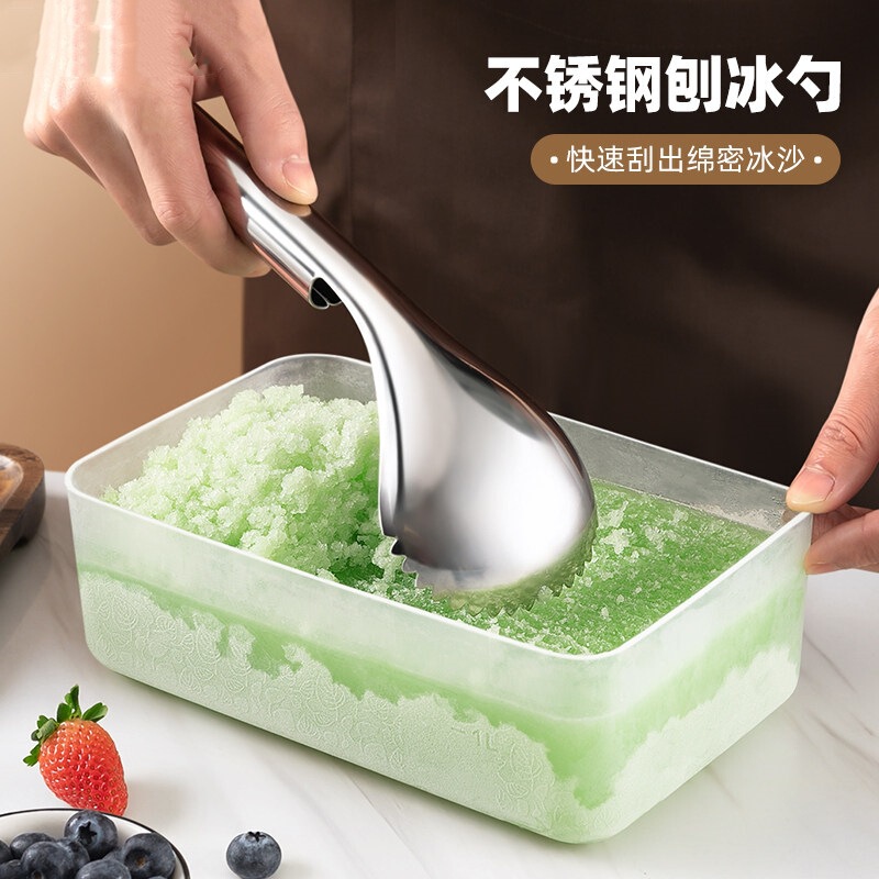 Manual Ice Scraper, Ice Shaver, Small Household Ice Tool, Fluffy Ice Scoop, Stainless Steel Snowflake Ice Shovel Manual Ice Scraper, Ice Shaver, Small Household Ice Tool, Fluffy Ice Scoop, Stainless Steel Snowflake Ice Shovel