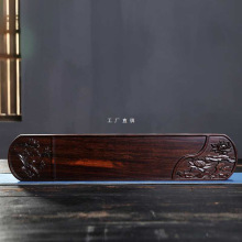 批发黑檀木整块实木大小茶盘干泡台壶承家用简约中式复古茶海酒店