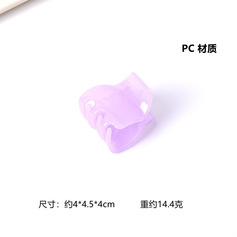 4cm小・中型PC素材クリップ DIYヘアピン ボトムクリップアクセサリー ヘアピン 後頭部固定 ハイポニーテール シャーククリップ|undefined