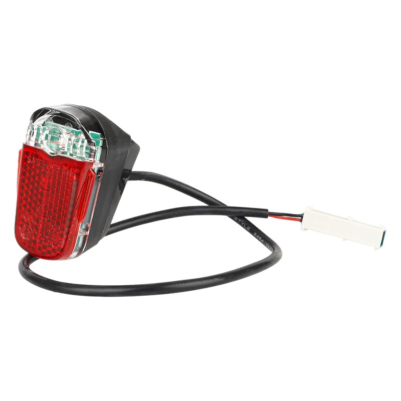 No. 9 naenbo MAX G30 G30D scooter eléctrico universal luz trasera rojo blanco brillante grande accesorios