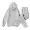 Light gray suit, black label