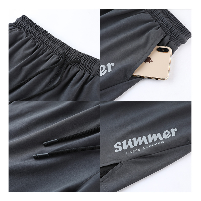 2022 nuevos hombres pantalones cortos casuales de los hombres moda marca de moda verano correr deportes fitness pantalones sueltos transpirables