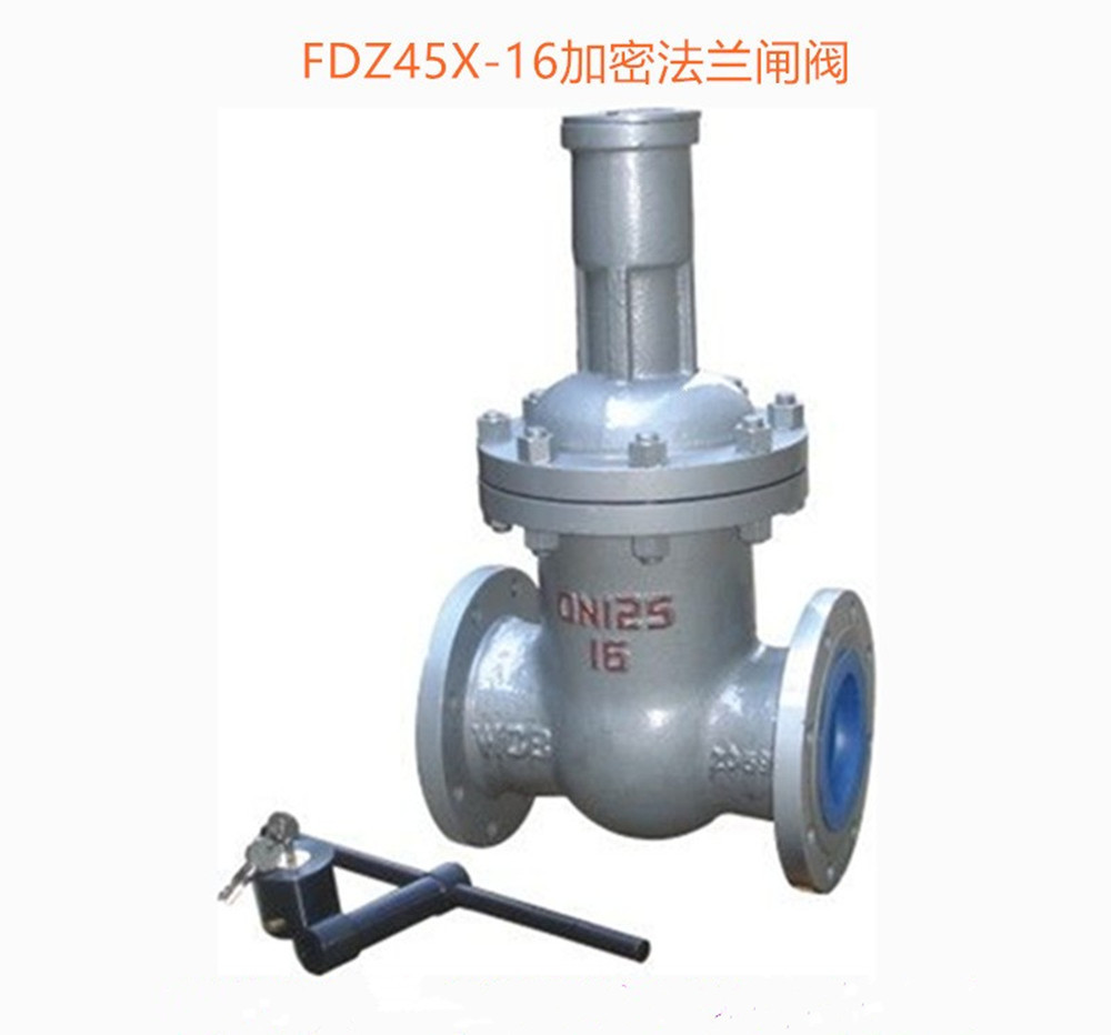 FDZ45X-16加密法兰闸阀软密封加密闸阀硬密封加密闸阀螺纹加密阀
