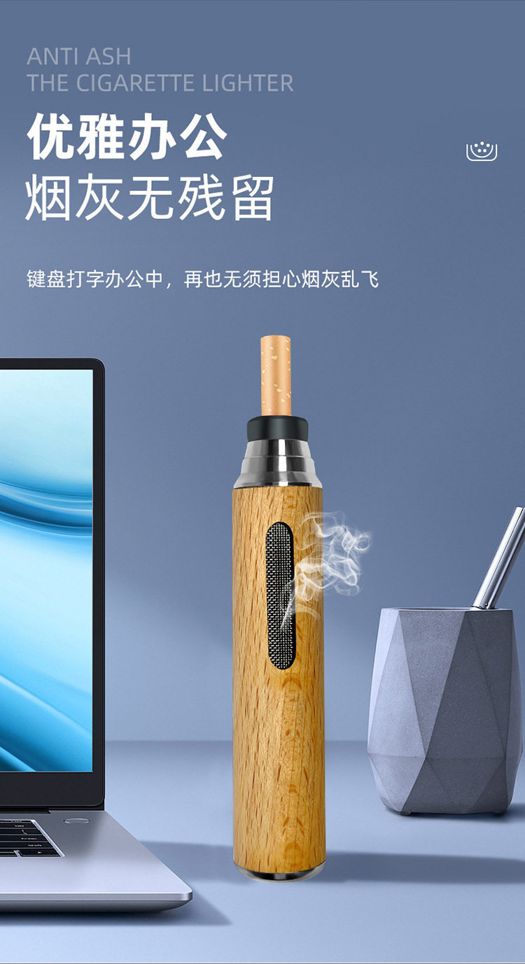 Car-mounted ashtray, a magic tool for lazy smokers to smoke without dropping ash, prevents ash from flying in the car