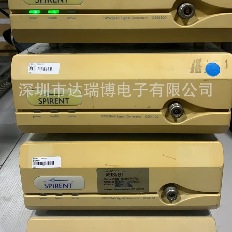 长期出售思博伦SPRIENT GSS4100 GPS/SBAS信号发生器