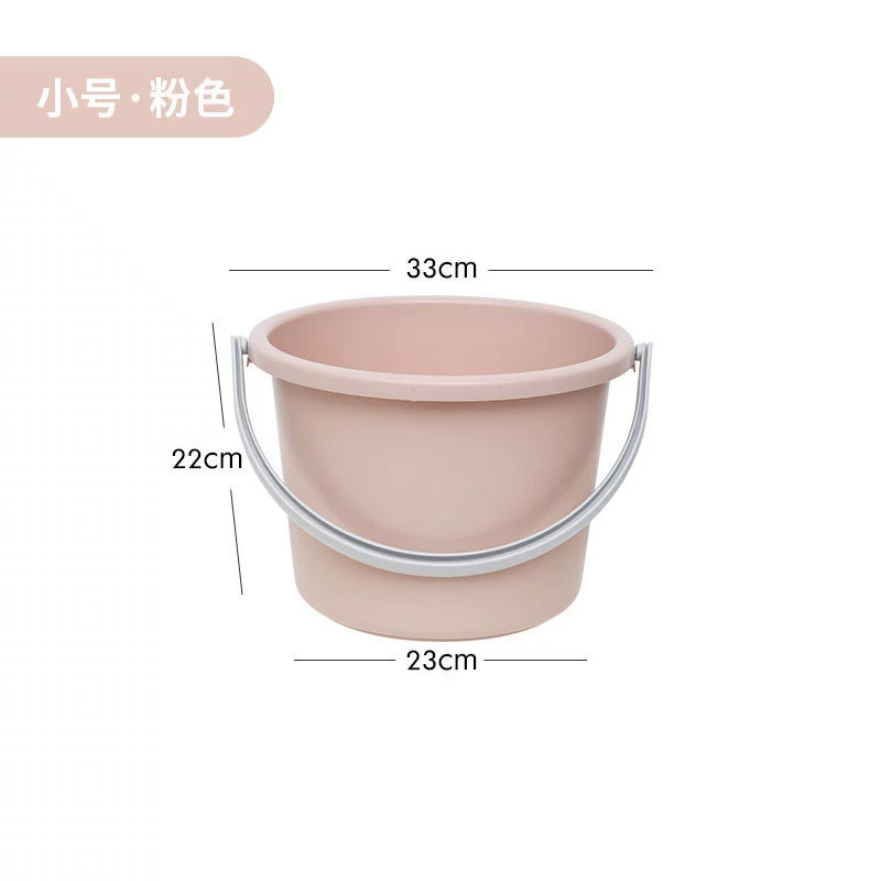 Пластиковый ручной маленький bucket для домашнего использования, универсальная раковина для стирки, увеличенная толщина